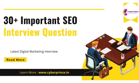 30+ Important SEO Interview Question