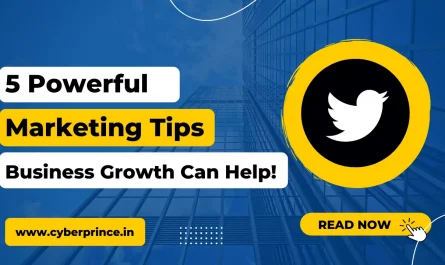 5 Powerful Twitter Marketing Tips Business Growth Can Help! cyberprince.in