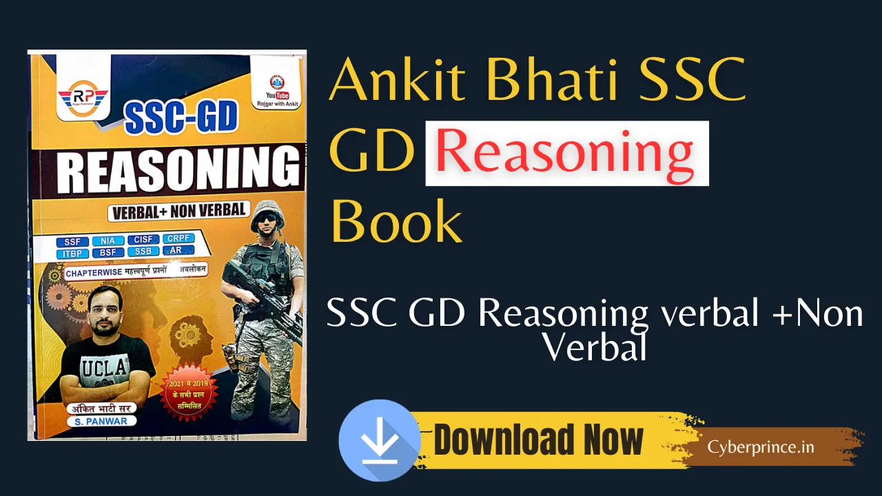 Download Ankit Bhati SSC GD Reasoning Book PDF Here